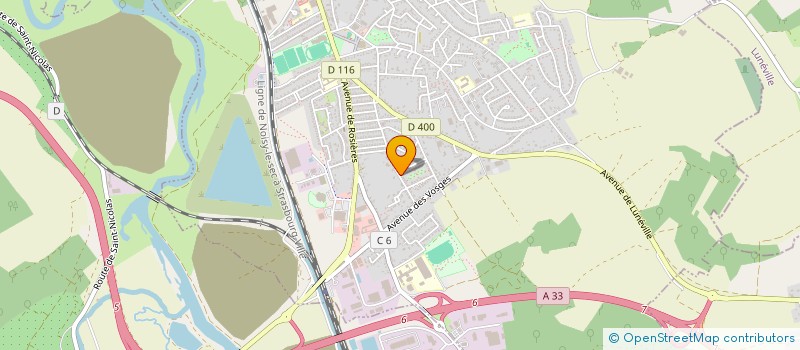 localisation de l'entreprise SCI LIDOU  DOMBASLE-SUR-MEURTHE