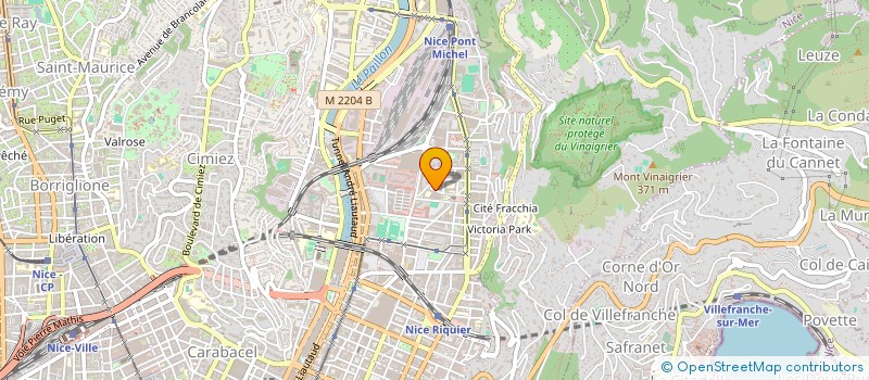 localisation de l'entreprise SCI LIDOVE MARGUERITE à NICE