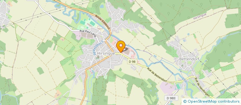 localisation de l'entreprise SCI LIDY  HIRSINGUE