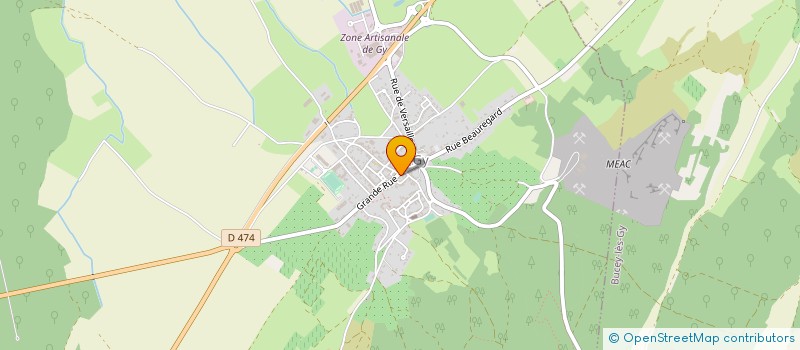 localisation de l'entreprise SCI LIE  GY