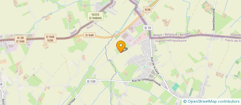 localisation de l'entreprise SCI LIEBAUT BETHUNE  BOESCHEPE