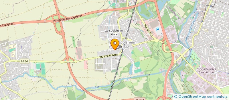 localisation de l'entreprise SCI LIEBER MBOMEYO ET WALTHER  GEISPOLSHEIM