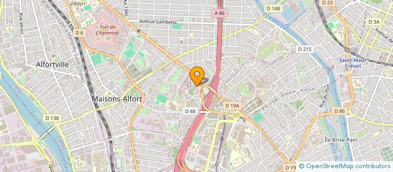 localisation de l'entreprise SCI LIEL à MAISONS-ALFORT