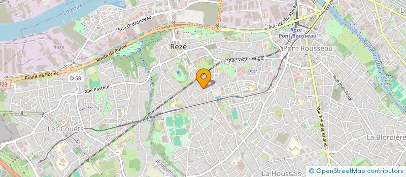 localisation de l'entreprise SCI LIEM  REZE