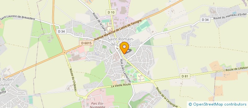 localisation de l'entreprise SCI LIEN  SAINT-ROMAIN-DE-COLBOSC