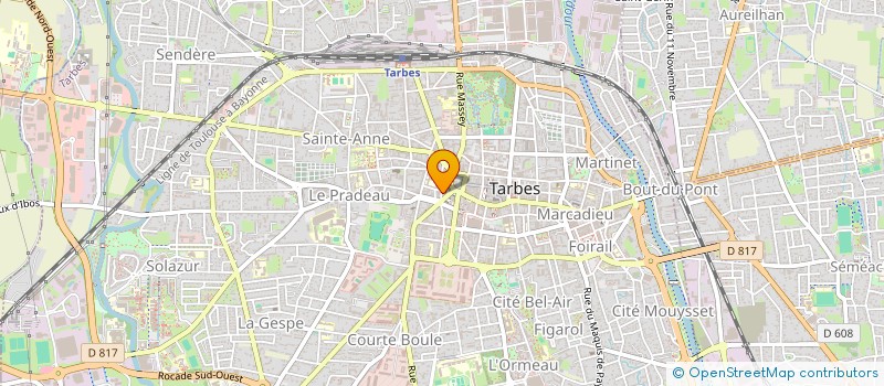 localisation de l'entreprise SCI LIESTA FILS  TARBES