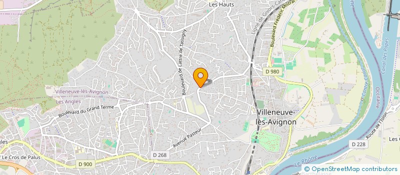 localisation de l'entreprise SCI LIESTATE à VILLENEUVE-LES-AVIGNON