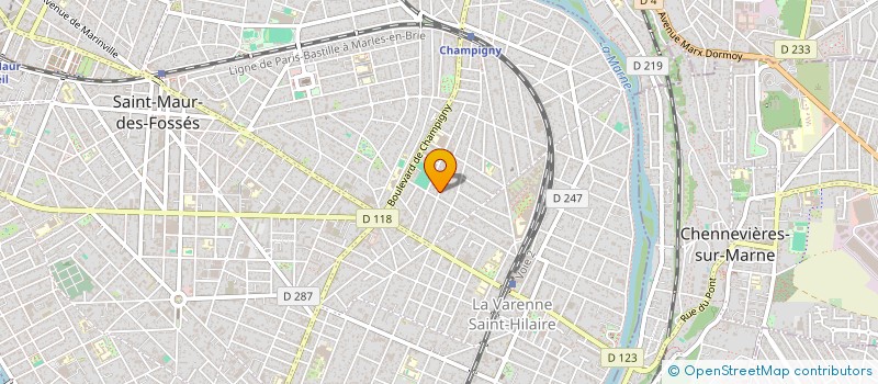 localisation de l'entreprise SCI LIETAER MG à SAINT-MAUR-DES-FOSSES