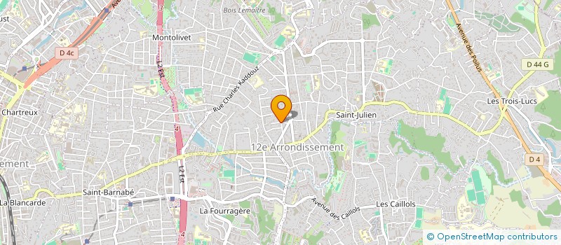 localisation de l'entreprise SCI LIEUTAUD 19 à MARSEILLE