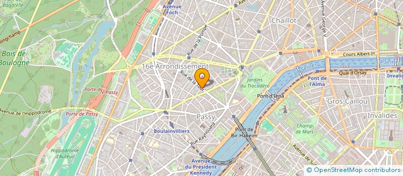 localisation de l'entreprise SCI LIEUTENANT HEITZ BERAULT à VINCENNES