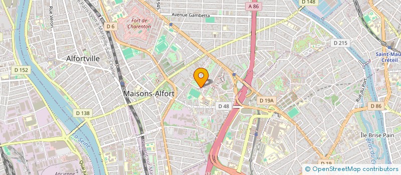 localisation de l'entreprise SCI LIF à MAISONS-ALFORT