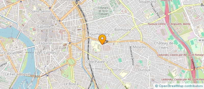 localisation de l'entreprise SCI LIFA à TOULOUSE