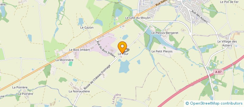 localisation de l'entreprise SCI LIFAGE à LA FERRIERE