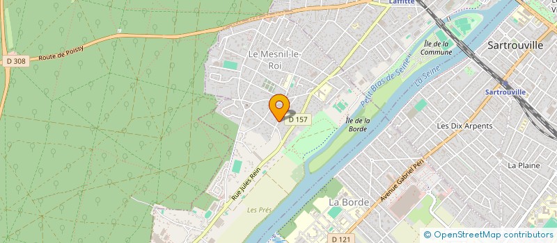 localisation de l'entreprise SCI LIFCA G  LE MESNIL-LE-ROI