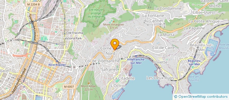 localisation de l'entreprise SCI LIFECARE HOUSING à VILLEFRANCHE-SUR-MER