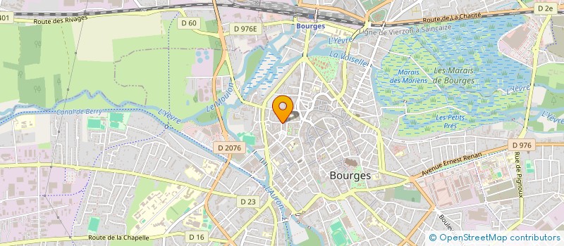 localisation de l'entreprise SCI LIFO  BOURGES