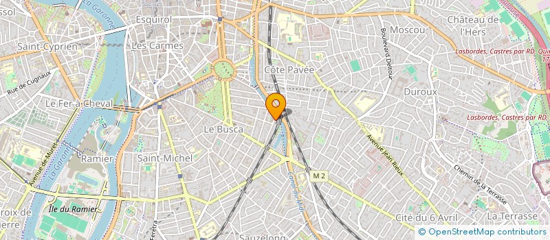 localisation de l'entreprise SCI LIFOU à TOULOUSE