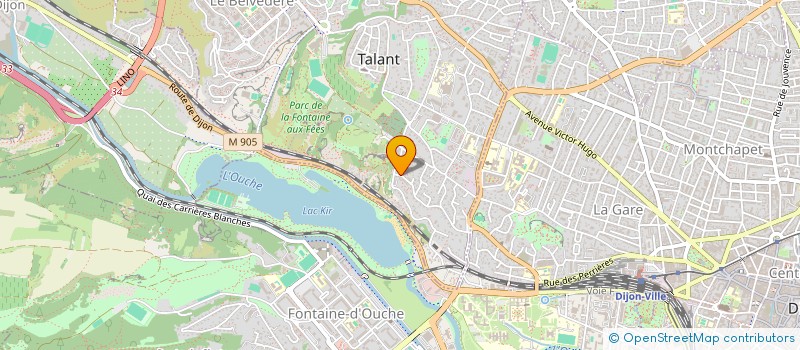 localisation de l'entreprise SCI LIFRANATH  TALANT