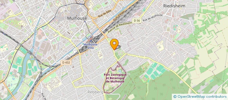 localisation de l'entreprise SCI LIFT  MULHOUSE