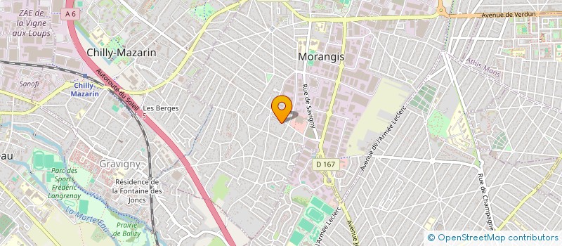 localisation de l'entreprise SCI LIGALI PRIME à MORANGIS