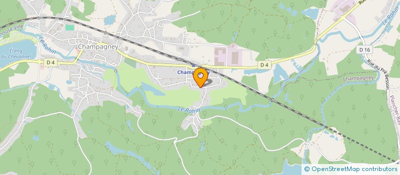 localisation de l'entreprise SCI LIGAR  PLANCHER-BAS