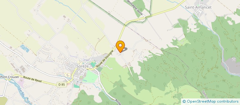 localisation de l'entreprise SCI LIGARDES CALAS  SOREZE