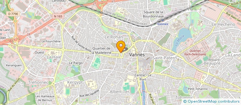 localisation de l'entreprise SCI LIGEOUR à VANNES