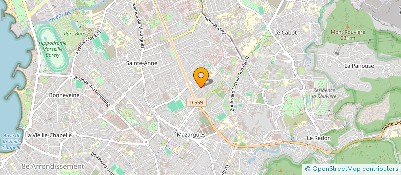 localisation de l'entreprise SCI LIGERS à MARSEILLE