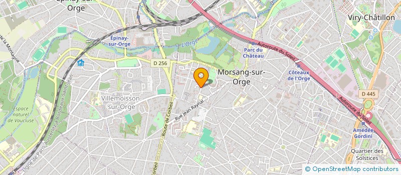 localisation de l'entreprise SCI LIGHT à MORSANG-SUR-ORGE