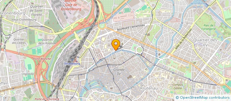 localisation de l'entreprise SCI LIGIBEL  STRASBOURG