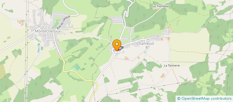 localisation de l'entreprise SCI LIGIMMO  CHAMESOL