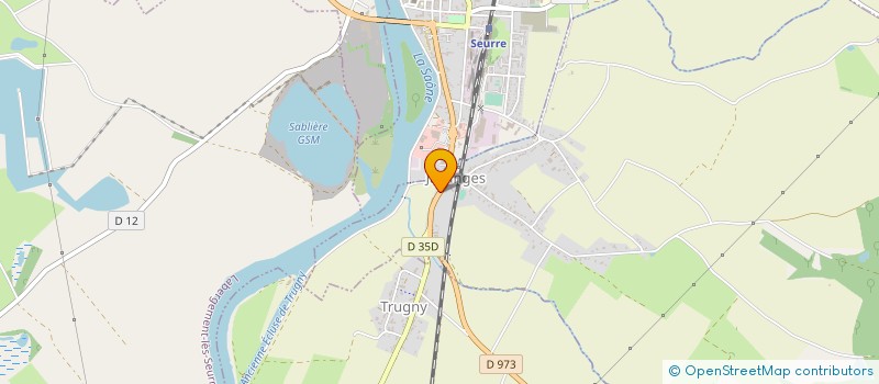 localisation de l'entreprise SCI LIGNIER-RECHARD  AUVILLARS-SUR-SAONE