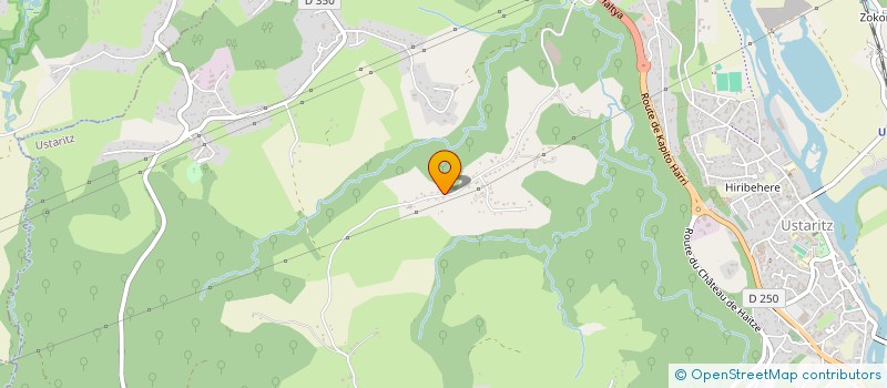 localisation de l'entreprise SCI LIGNIERES  USTARITZ