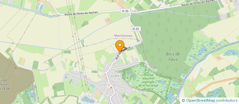 localisation de l'entreprise SCI LIGO  VRED