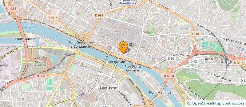 localisation de l'entreprise SCI LIGO  ROUEN