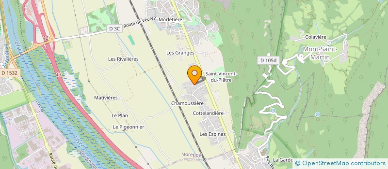 localisation de l'entreprise SCI LIJD  VOREPPE