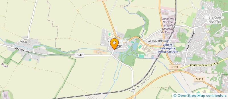 localisation de l'entreprise SCI LIKO  NEAUPHLE-LE-VIEUX