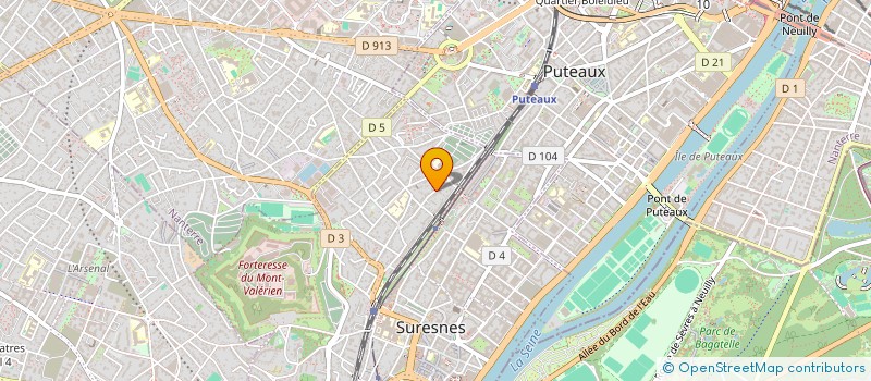 localisation de l'entreprise SCI LILA à SURESNES