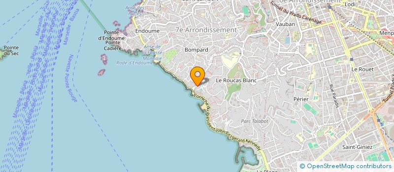 localisation de l'entreprise SCI LILA  MARSEILLE