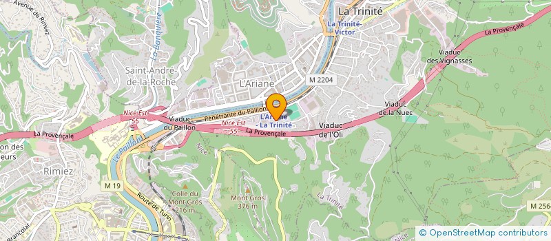 localisation de l'entreprise SCI LILA à LA TRINITE
