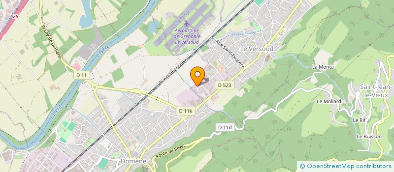 localisation de l'entreprise SCI LILA  LE VERSOUD