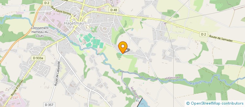 localisation de l'entreprise SCI LILA ROSA 2005 IMMO  HAGETMAU