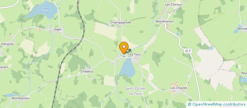 localisation de l'entreprise SCI LILAROSE à SAINT-DIZIER-LA-TOUR
