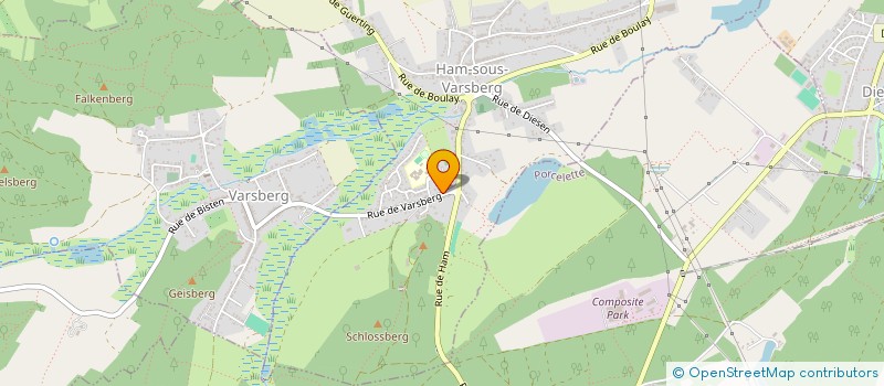 localisation de l'entreprise SCI LILAS  GUERTING