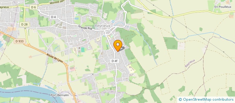 localisation de l'entreprise SCI LILAS à REYRIEUX