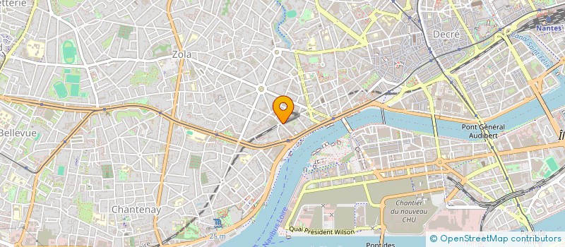 localisation de l'entreprise SCI LILAS BRASSERIE à NANTES