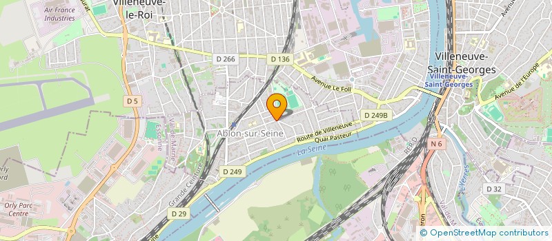 localisation de l'entreprise SCI LILAS IMMOBILIER  ABLON-SUR-SEINE