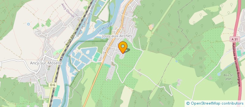 localisation de l'entreprise SCI  LILAS LIBERTE  JOUY-AUX-ARCHES