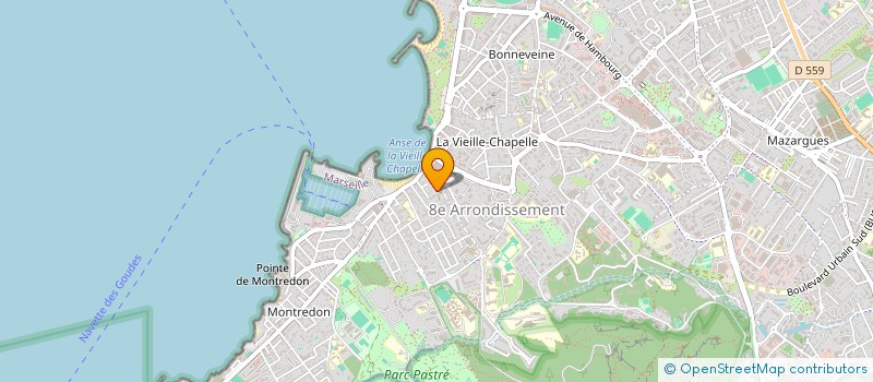 localisation de l'entreprise SCI LILAU à MARSEILLE 8EME