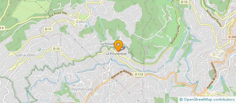 localisation de l'entreprise SCI LILI  PEYMEINADE